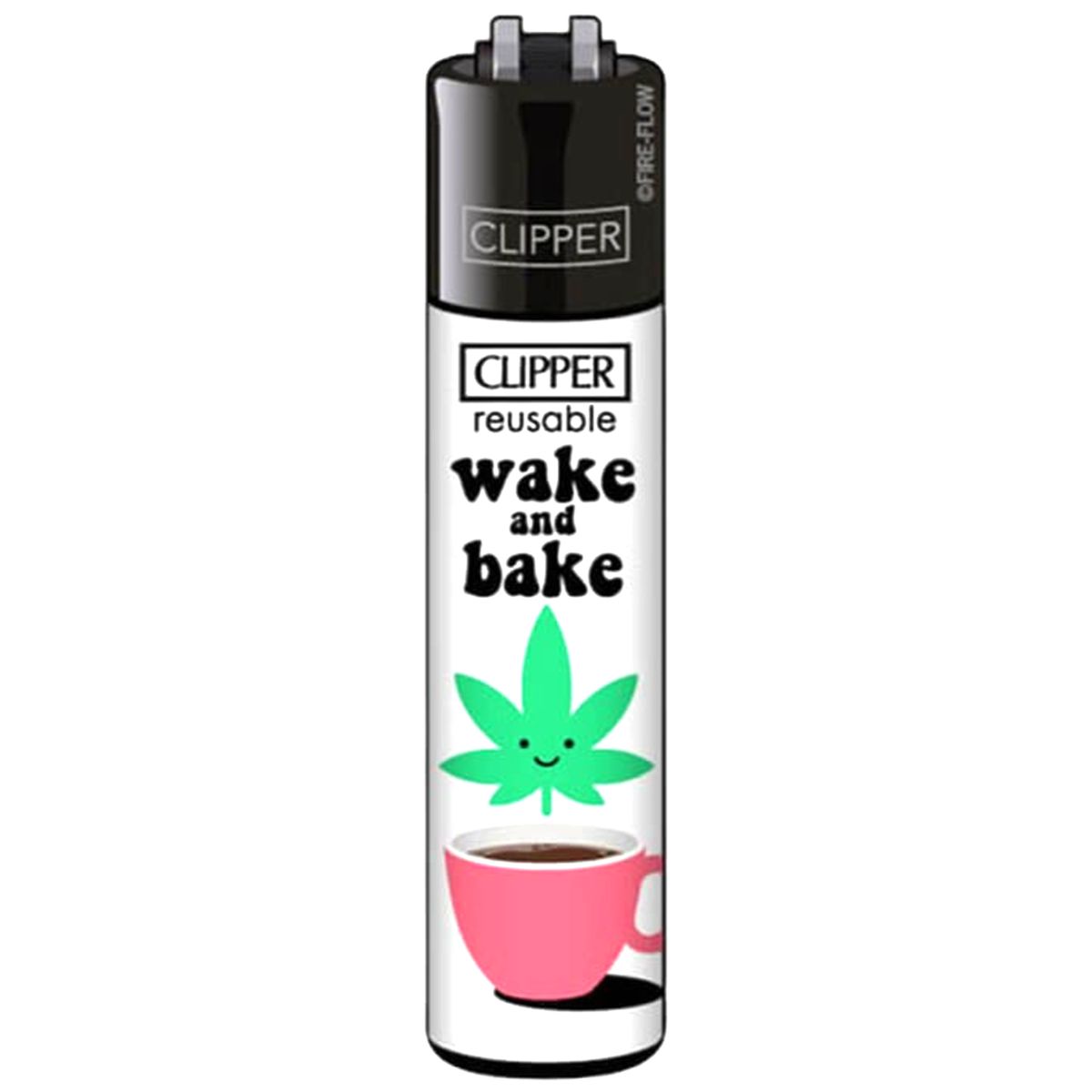 Clipper Lighters Classic Cute Weed (48 uds/display) - Imagen 6
