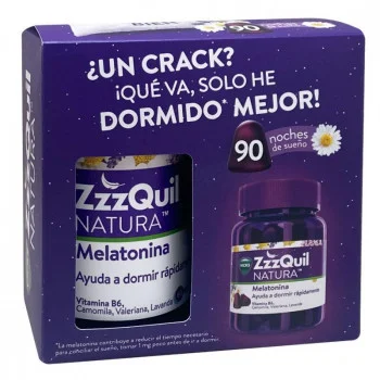 Zzzquil Melatonina Natura Edicion Limitada 90 Gominolas